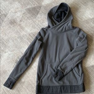 Lululemon Gray Fleece hoodie